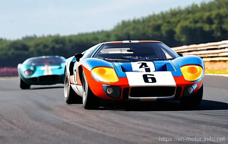 르망 24시 역사 - **"A highly detailed, dynamic shot of a Le Mans pit crew in action during a frantic tire change and ...